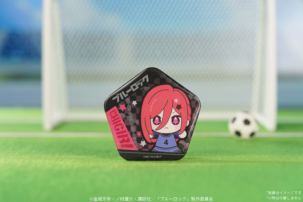 HUGGY Series Pinback Button Chigiri Hyoma | 4580590207806