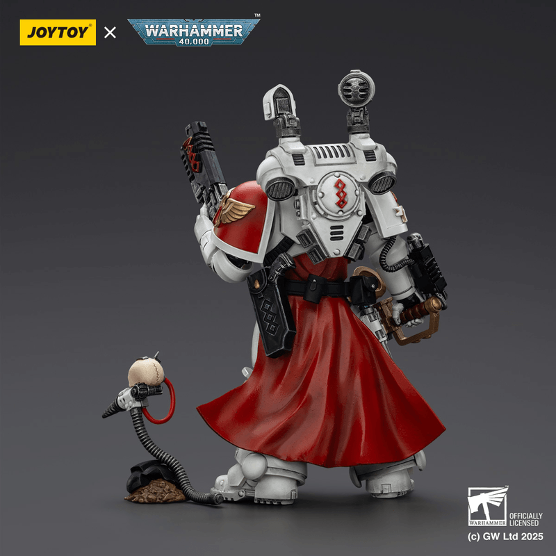 JOYTOY Blood Angels Sanguinary Priest with Heavy bolt pistol, chainsword and narthecium