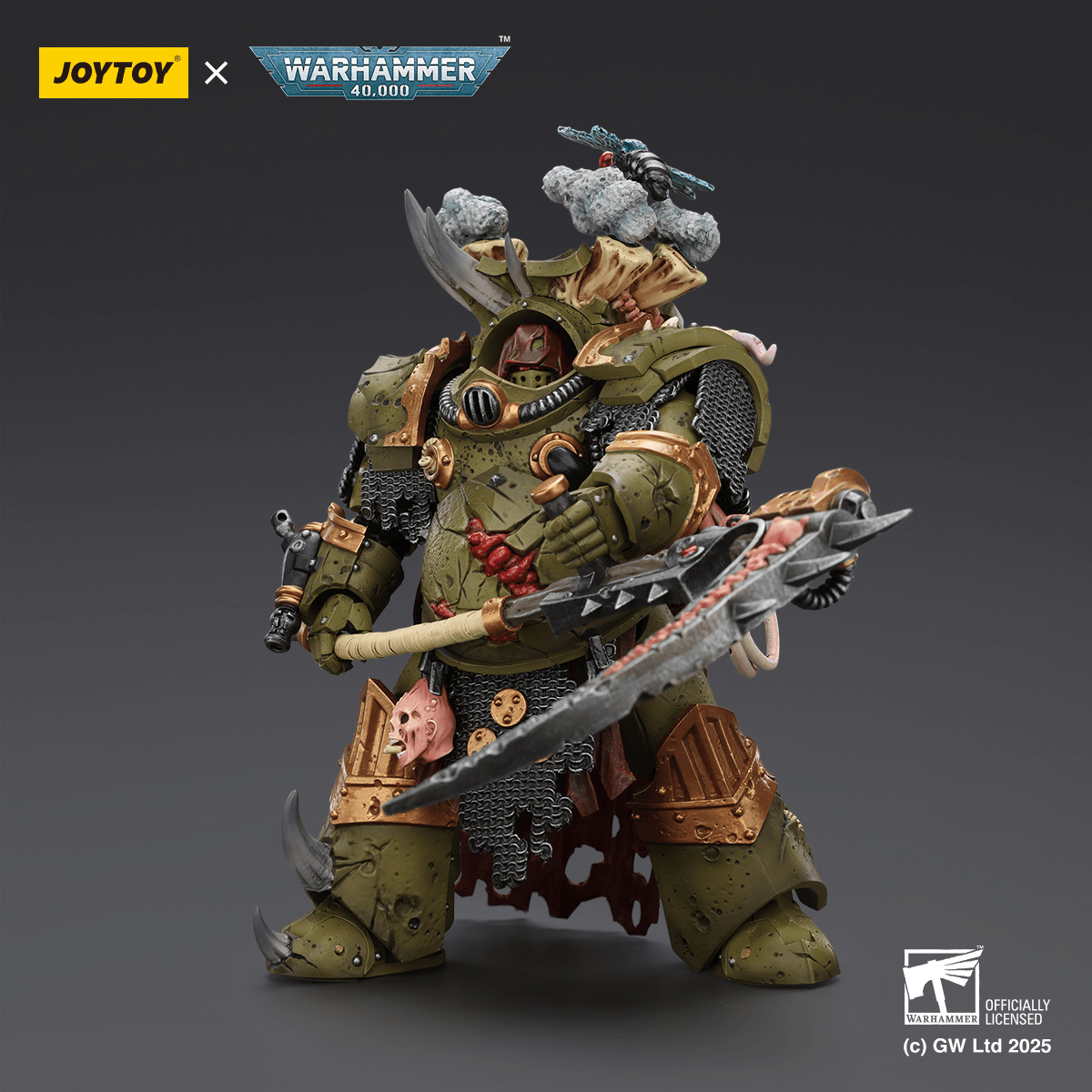 Death Guard Deathshroud Terminator 1 with Manreaper and Plaguespurter Gauntlet | 6927054402588