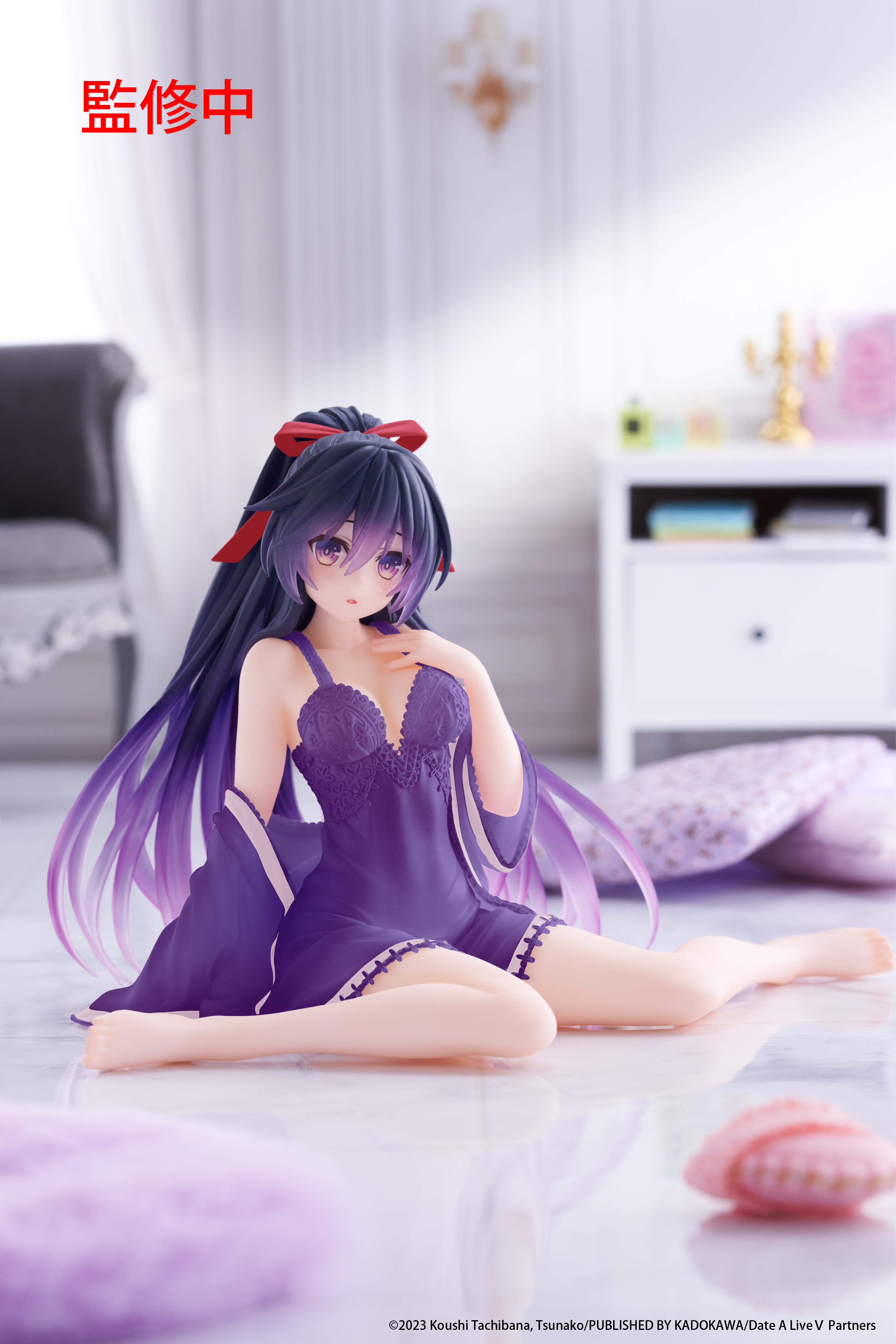 Date A Live V Desktop Cute Figure - Tohka Yatogami (Nightwear Ver.) Renewal | 0840342403950