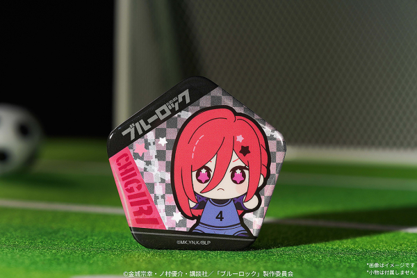HUGGY Series Pinback Button Chigiri Hyoma | 4580590207806