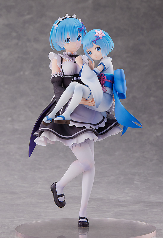 SEGA Re:ZERO -Starting Life in Another World- Figure Rem & Childhood Rem | 4580779515081