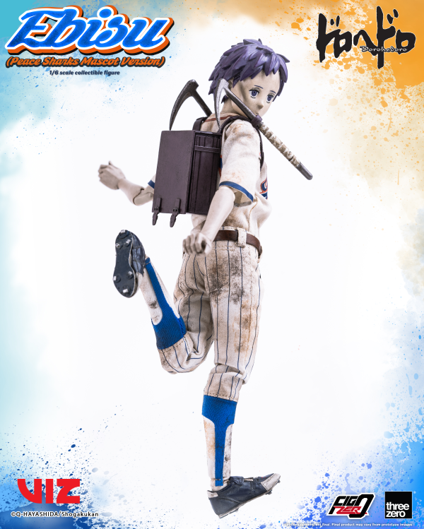 threezero Dorohedoro - FigZero Ebisu (Peace Sharks Mascot Version) | 4895250815391