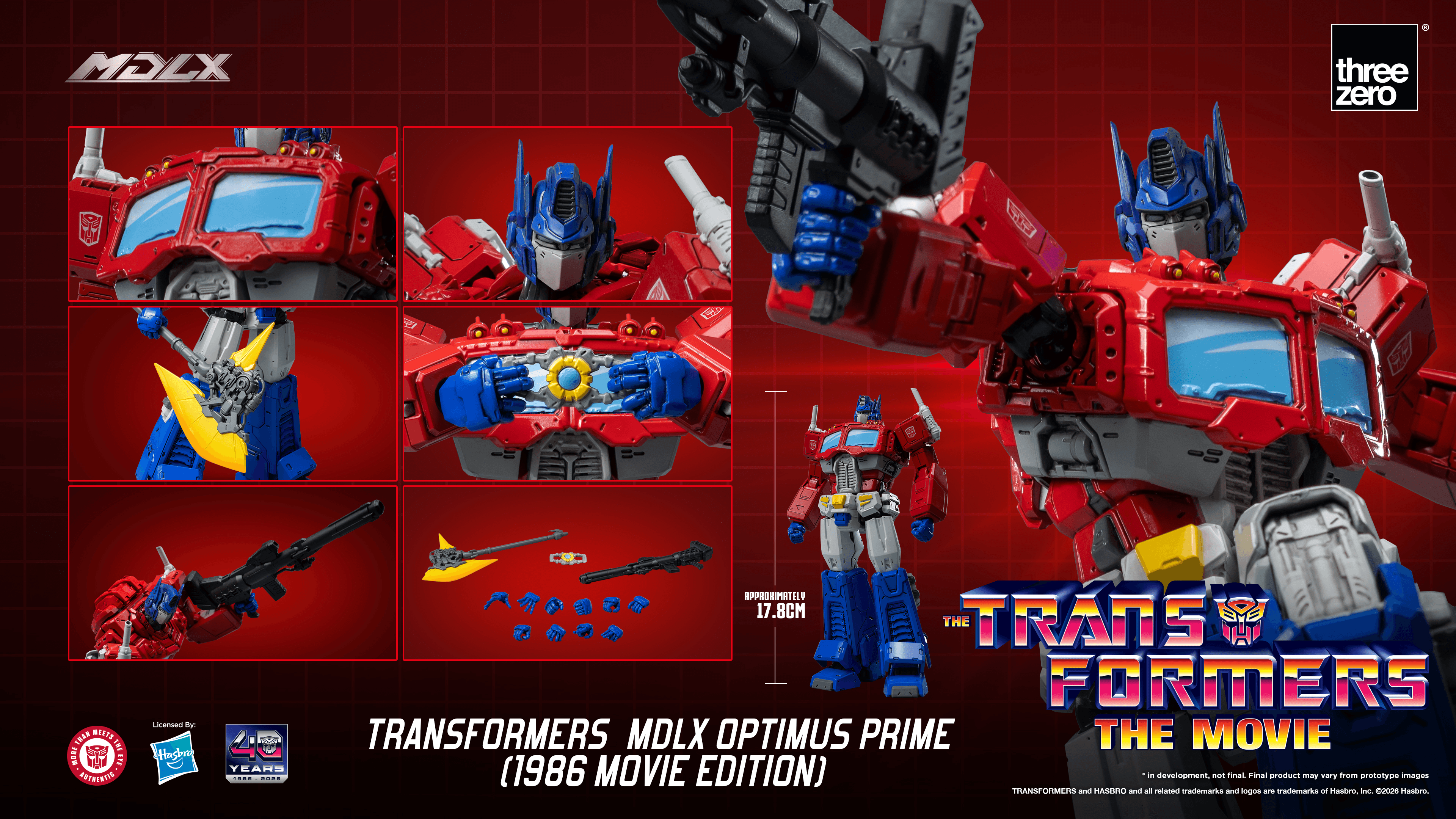 Transformers MDLX Optimus Prime (1986 Movie Edition)