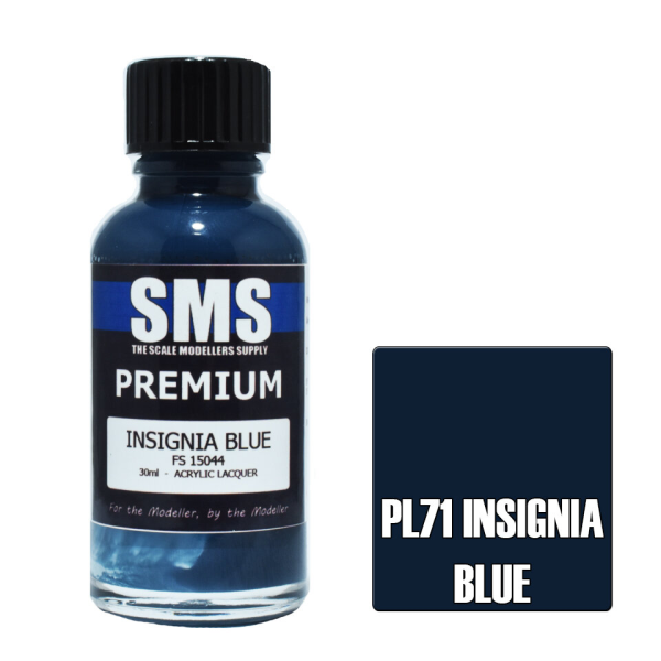 The Scale Modellers Supply (SMS) Premium INSIGNIA BLUE FS15044 30ml | 707959822096