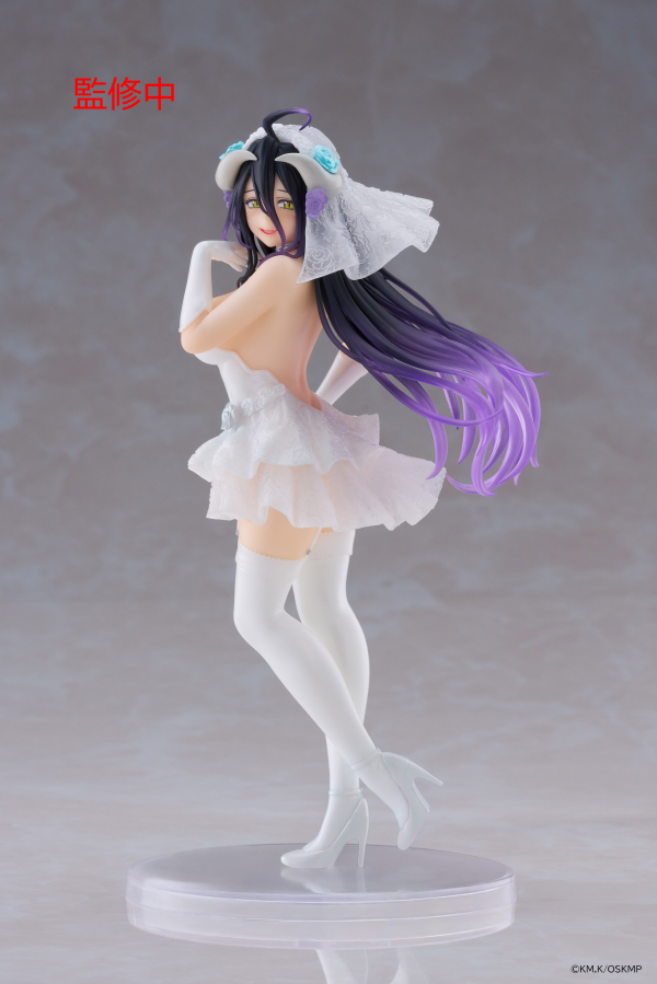 TAITO Overlord Coreful Figure - Albedo (Wedding Ver.) | 0840342403448
