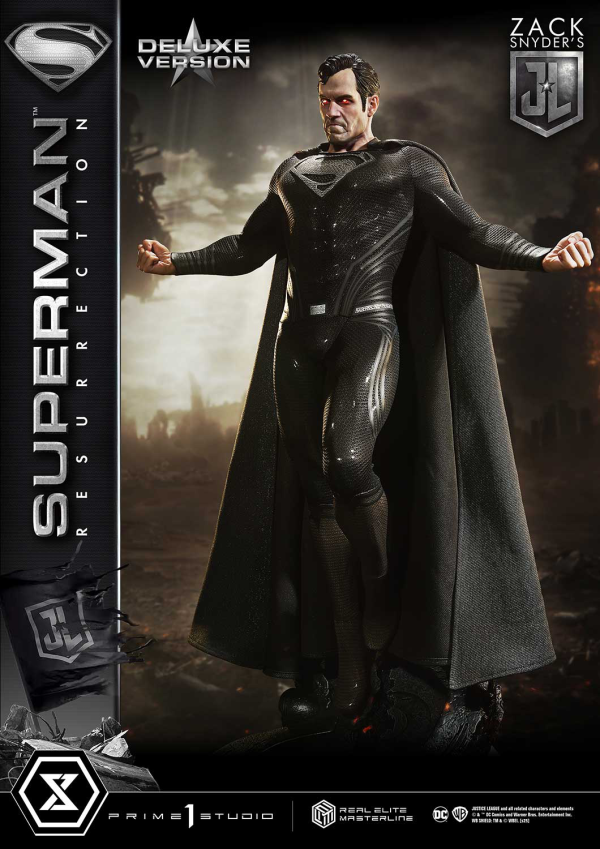 Prime 1 Studio Real Elite Masterline Justice League (Film) Superman "Resurrection" Zack Snyder's Justice League Deluxe Version | 4582647120946