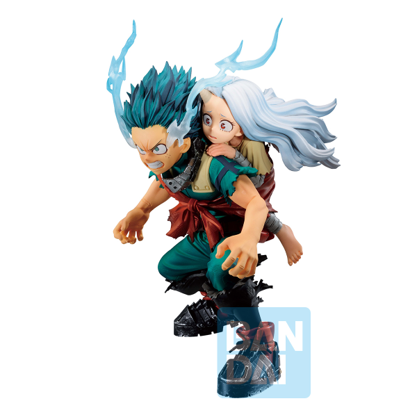 BANDAI Spirits Izuku Midoriya & Eri (Bright Future) "My Hero Academia", Bandai Spirits Ichibansho Figure | 4573102658319