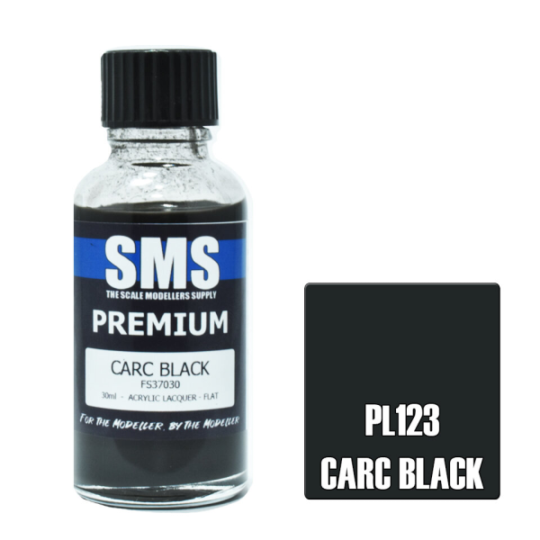 The Scale Modellers Supply (SMS) Premium CARC BLACK FS37030 30ml(787099994389)(787099994389)