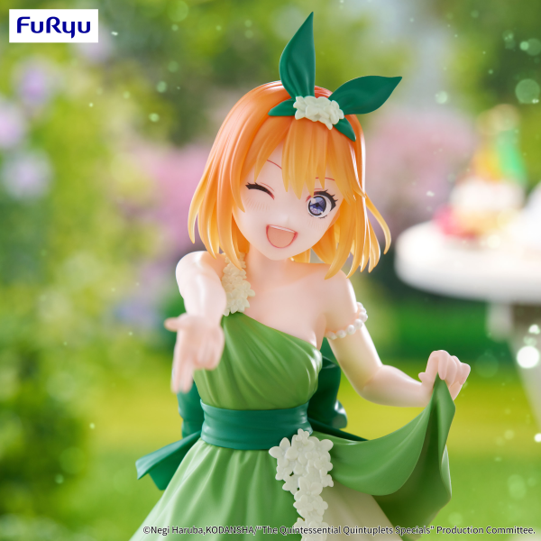 FuRyu The Quintessential Quintuplets Specials Trio-Try-iT Figure -Nakano Yotsuba Pastel Dress ver.- | 4582782366858