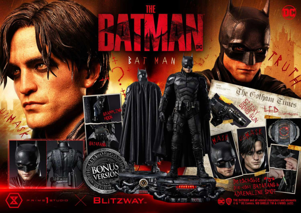 Prime 1 Studio Museum Masterline The Batman (Film) Batman Bonus Version | 4580708040660