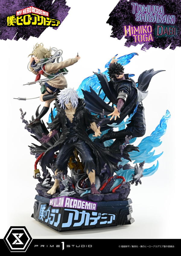 Prime 1 Studio Ultimate Premium Masterline My Hero Academia Tomura Shigaraki,Dabi,Himiko Toga DX Bonus Version | 4582647121097