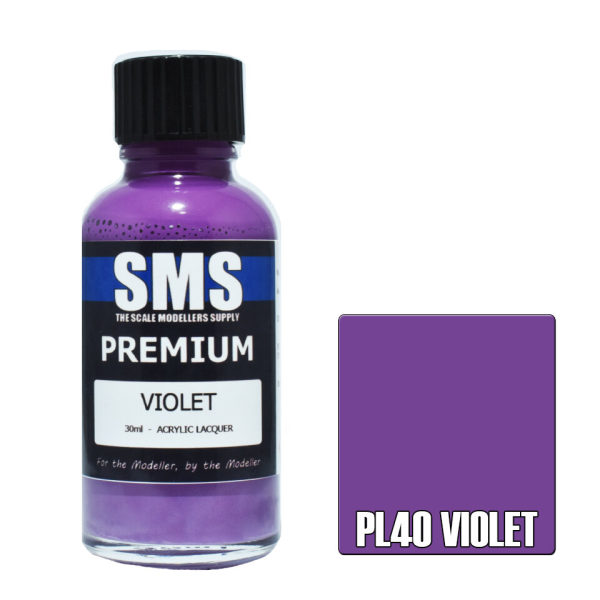 The Scale Modellers Supply (SMS) Premium VIOLET 30ml | 707959821211