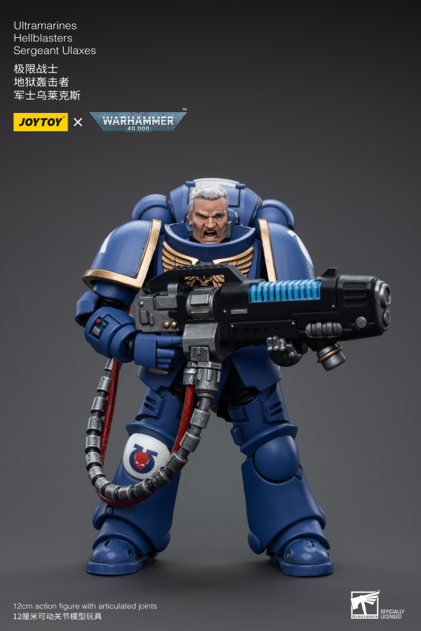 Joy Toy Ultramarines Hellblasters Sergeant Ulaxes | 6973130375352