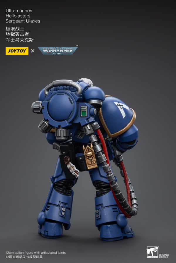 Joy Toy Ultramarines Hellblasters Sergeant Ulaxes | 6973130375352
