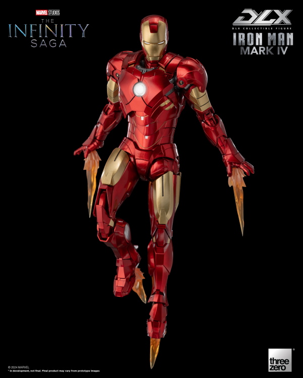 threezero Marvel Studios: The Infinity Saga: DLX Iron Man Mark 4 | 4895250812888