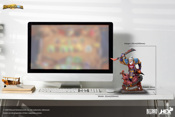 HEX Collectibles Blizzard Hearthstone® Leeroy Jenkins 1/10 Scale Statue | 6978082550109