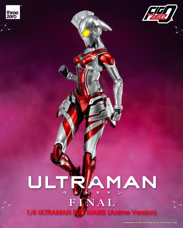 Three Zero FigZero 1/6 ULTRAMAN SUIT MARIE (Anime Version) | 4895250806979