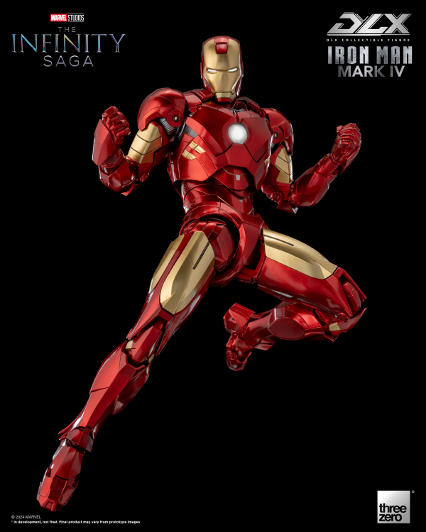 threezero Marvel Studios: The Infinity Saga: DLX Iron Man Mark 4 | 4895250812888