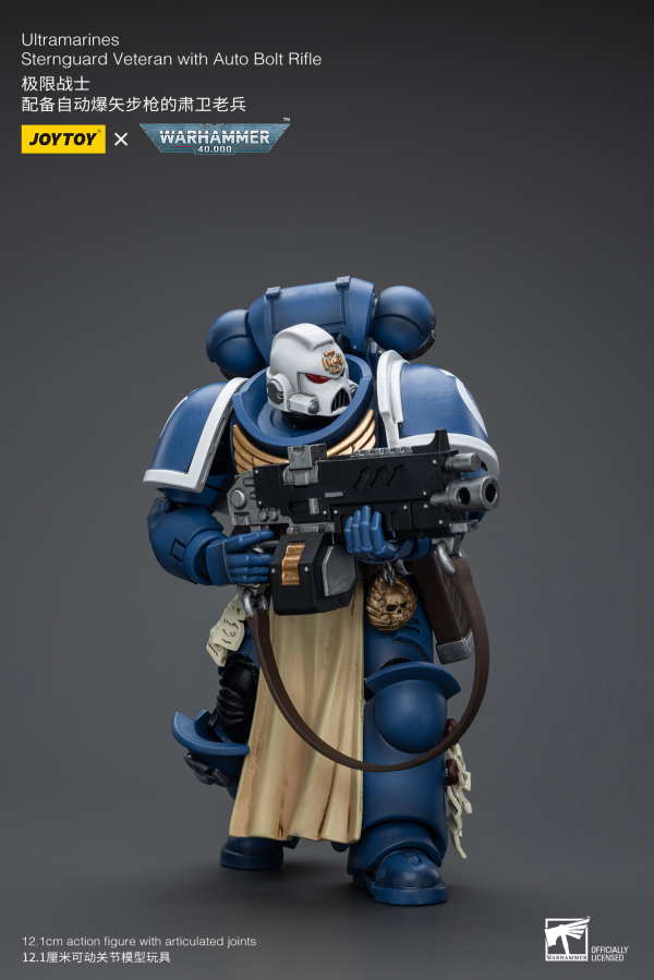 JOYTOY Ultramarines Sternguard Veteran with Auto Bolt Rifle | 6973130379824