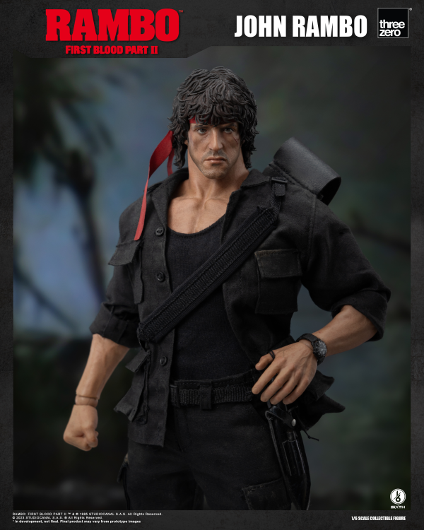 Three Zero Rambo: First Blood Part II - 1/6 John Rambo | 4897056205239