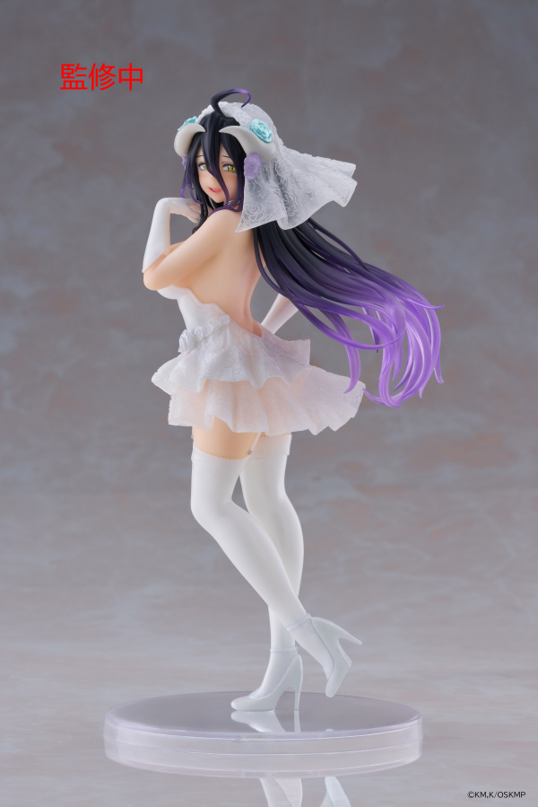 TAITO Overlord Coreful Figure - Albedo (Wedding Ver.) | 0840342403448