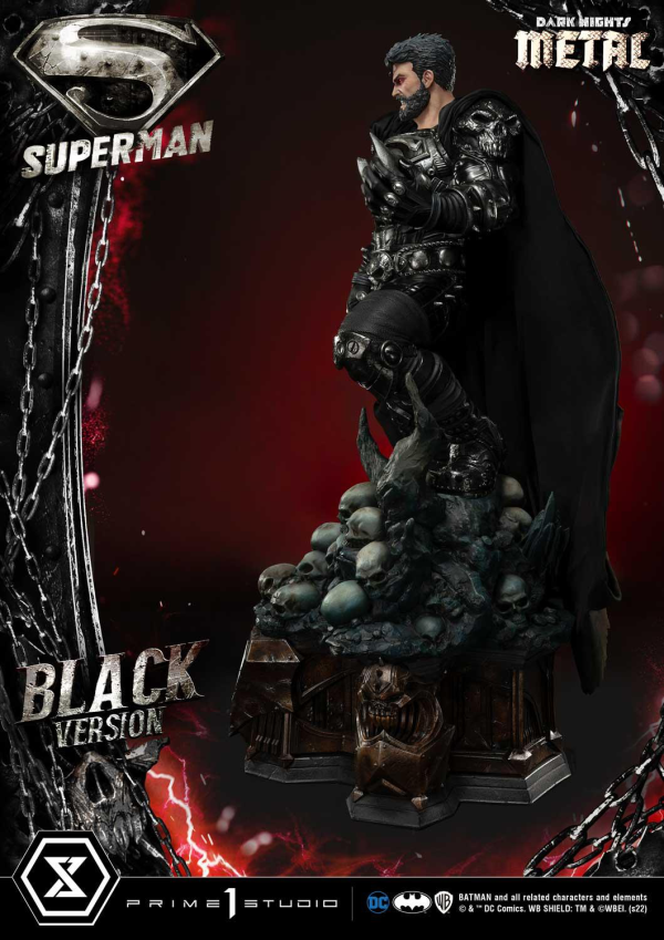 Prime 1 Studio Museum Masterline Dark Nights: Metal (Comics) Superman Black Version | 4580708043500