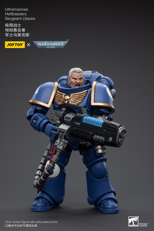 Joy Toy Ultramarines Hellblasters Sergeant Ulaxes | 6973130375352