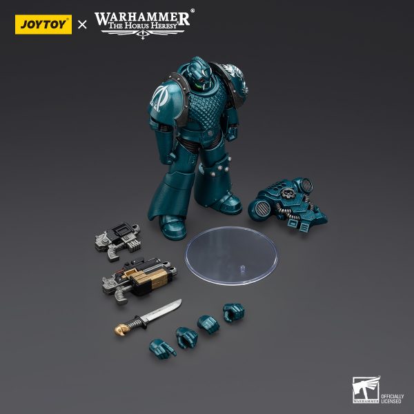 JOYTOY Alpha Legion Headhunter With Banestrike Combi-Bolter And Power Dagger(6927054401406)(6927054401406)