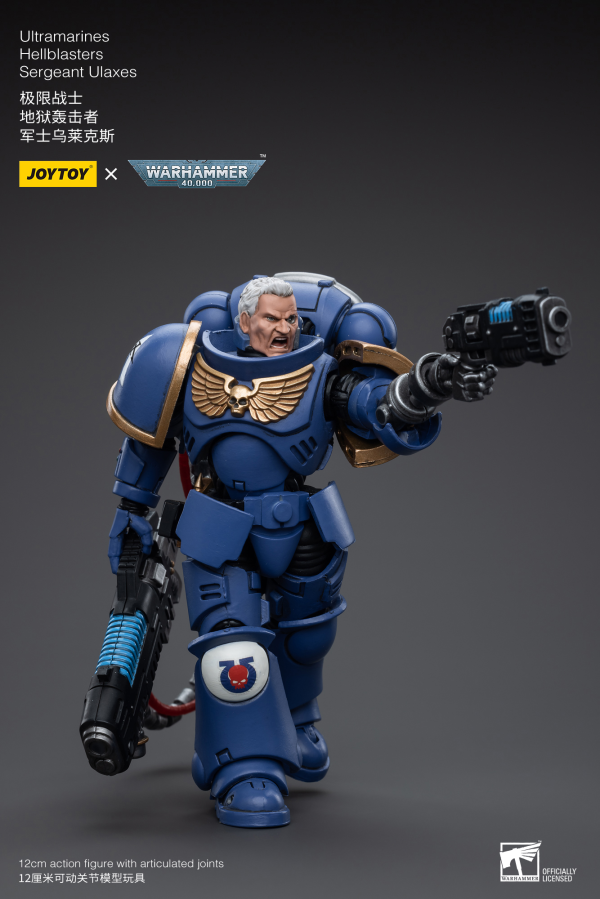 Joy Toy Ultramarines Hellblasters Sergeant Ulaxes | 6973130375352