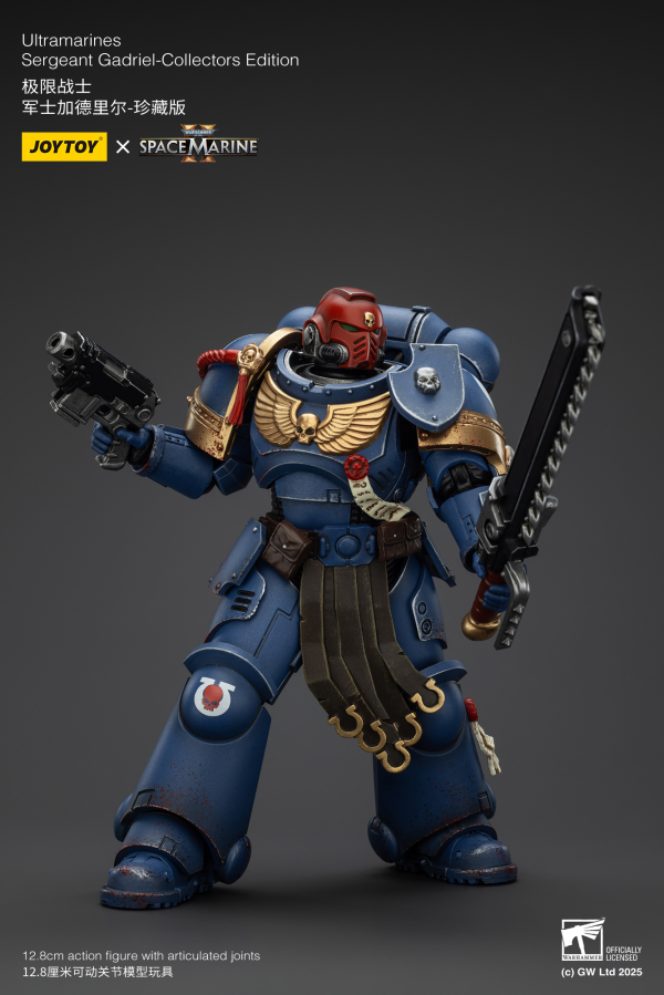 JOYTOY Ultramarines Sergeant Gadriel-Collectors Edition | 6927054401376