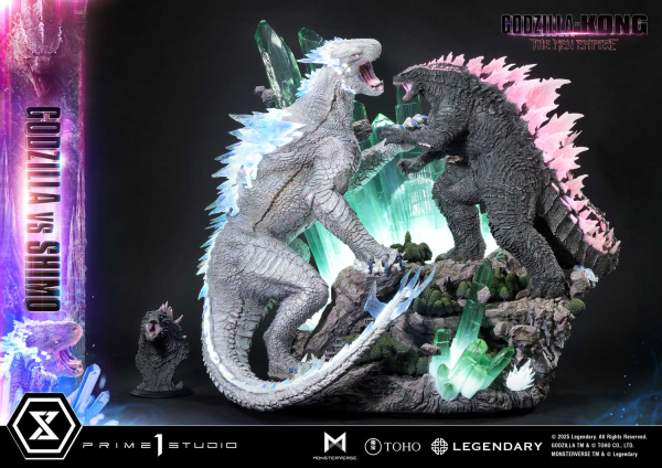 Prime 1 Studio Ultimate Diorama Masterline Godzilla x Kong: The New Empire Godzilla vs Shimo | 4582647121677