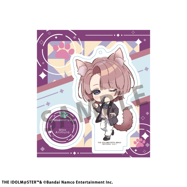 MegaHouse Tokotoko Acrylic Stand Gakuen IDOLM@STER | 4535123841743