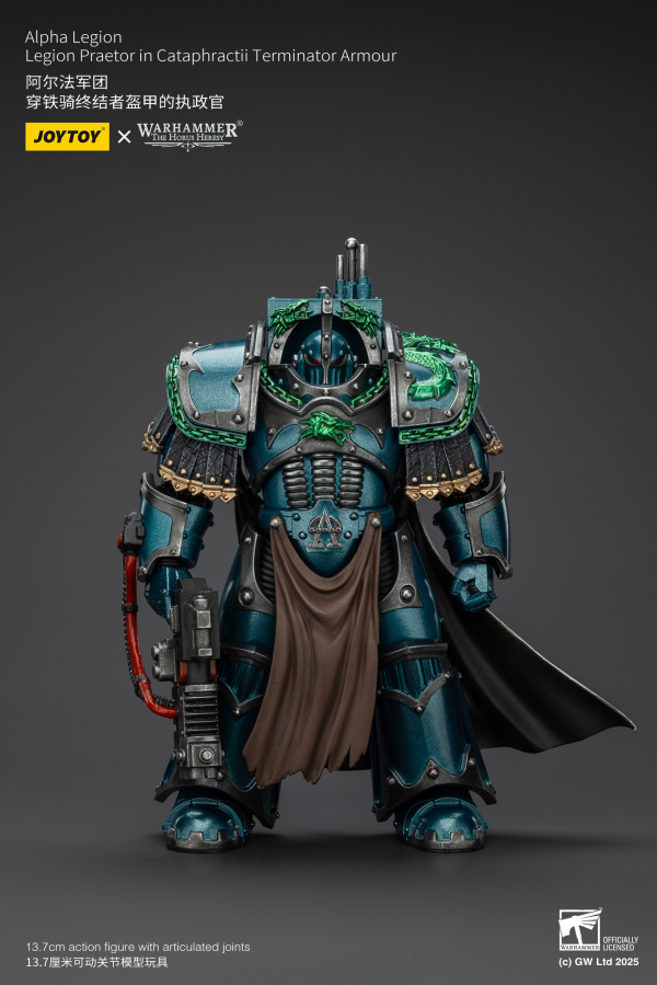JOYTOY Alpha Legion Legion Praetor in Cataphractii Terminator Armour | 6927054401260