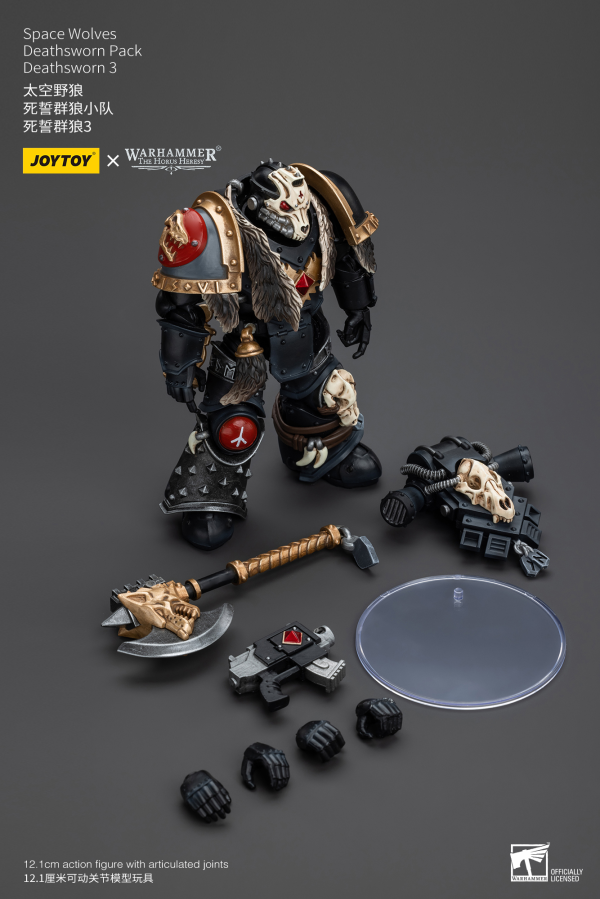 Joy Toy Space Wolves Deathsworn Pack Deathsworn 3 | 6973130376090