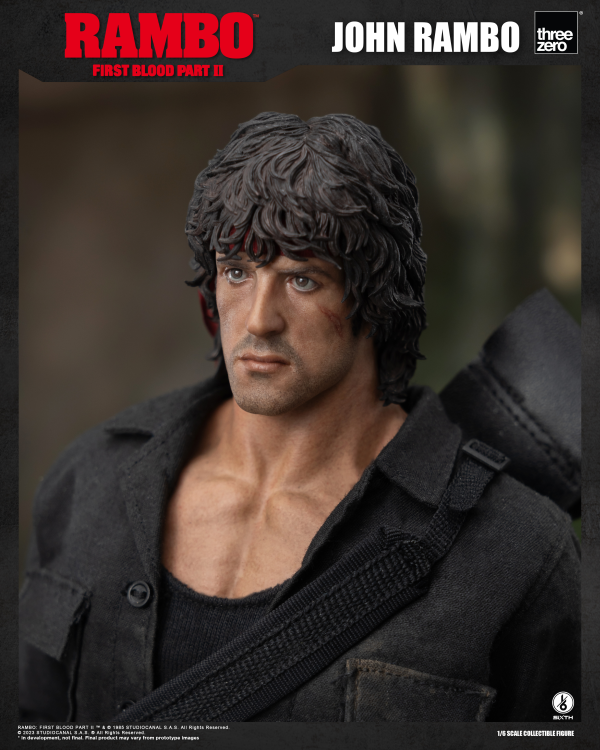Three Zero Rambo: First Blood Part II - 1/6 John Rambo | 4897056205239
