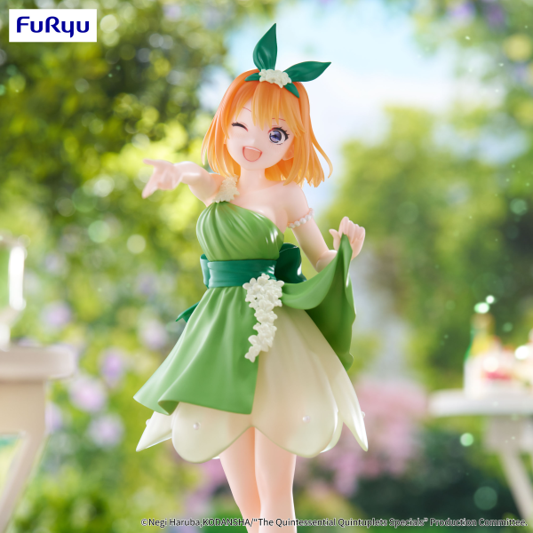 FuRyu The Quintessential Quintuplets Specials Trio-Try-iT Figure -Nakano Yotsuba Pastel Dress ver.- | 4582782366858