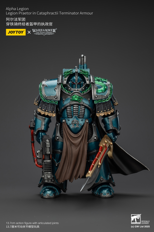JOYTOY Alpha Legion Legion Praetor in Cataphractii Terminator Armour | 6927054401260