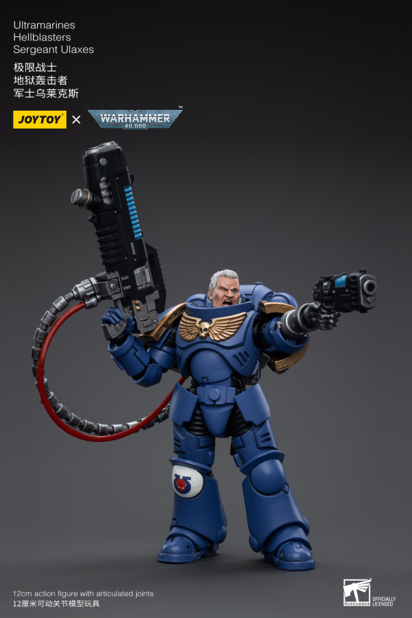 Joy Toy Ultramarines Hellblasters Sergeant Ulaxes | 6973130375352