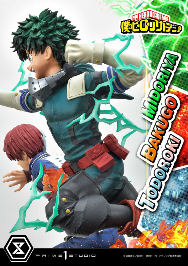 Prime 1 Studio Ultimate Premium Masterline My Hero Academia Midoriya, Bakugo & Todoroki Deluxe Version | 4582535945804