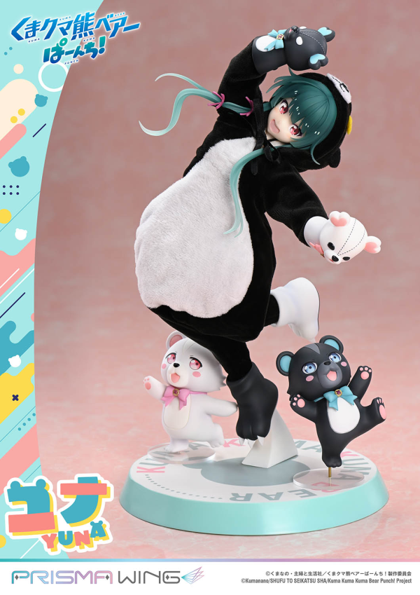 Prime 1 Studio PRISMA WING Kuma Kuma Kuma Bear Punch! Yuna 1/7 Scale Pre-Painted Figure | 4582647120601