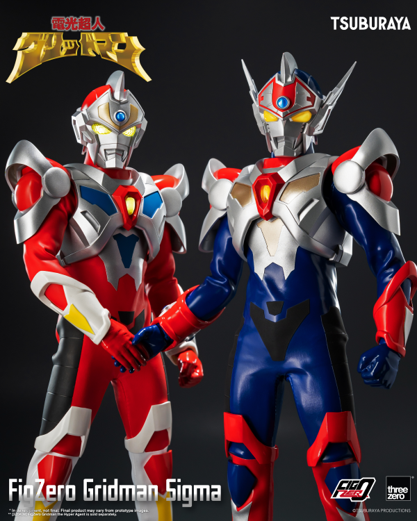 threezero Gridman the Hyper Agent: Revenge of Neo Evil Lord - FigZero Gridman Sigma | 4895250815858