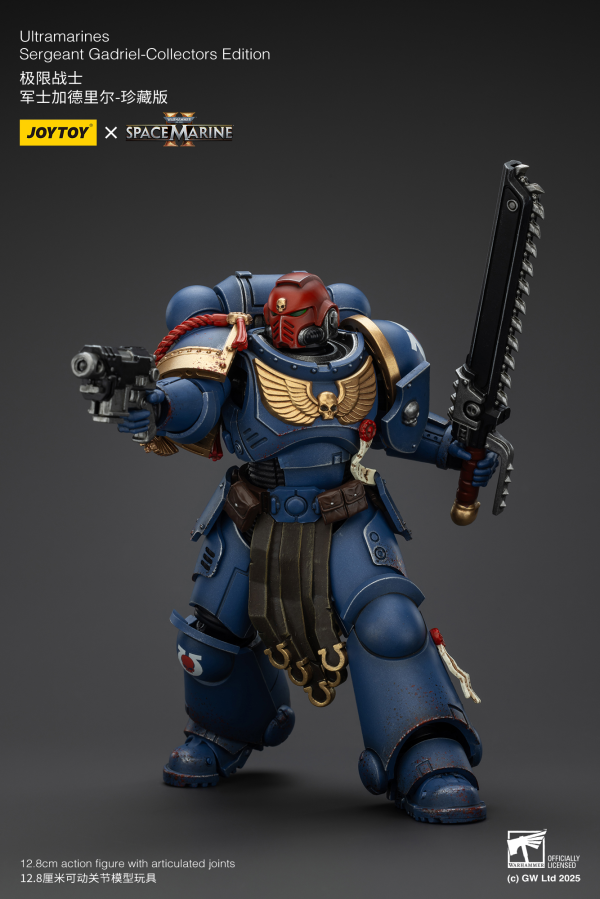 JOYTOY Ultramarines Sergeant Gadriel-Collectors Edition | 6927054401376