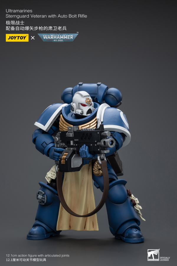 JOYTOY Ultramarines Sternguard Veteran with Auto Bolt Rifle | 6973130379824
