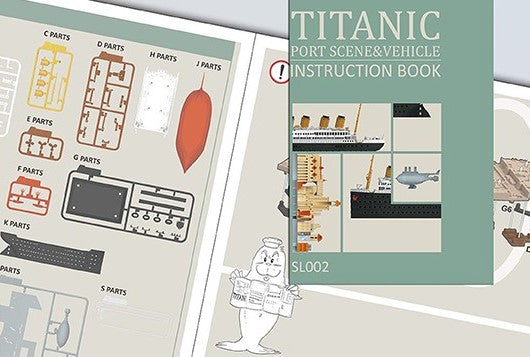 Suyata TITANIC PORT SCENE&VEHICLE