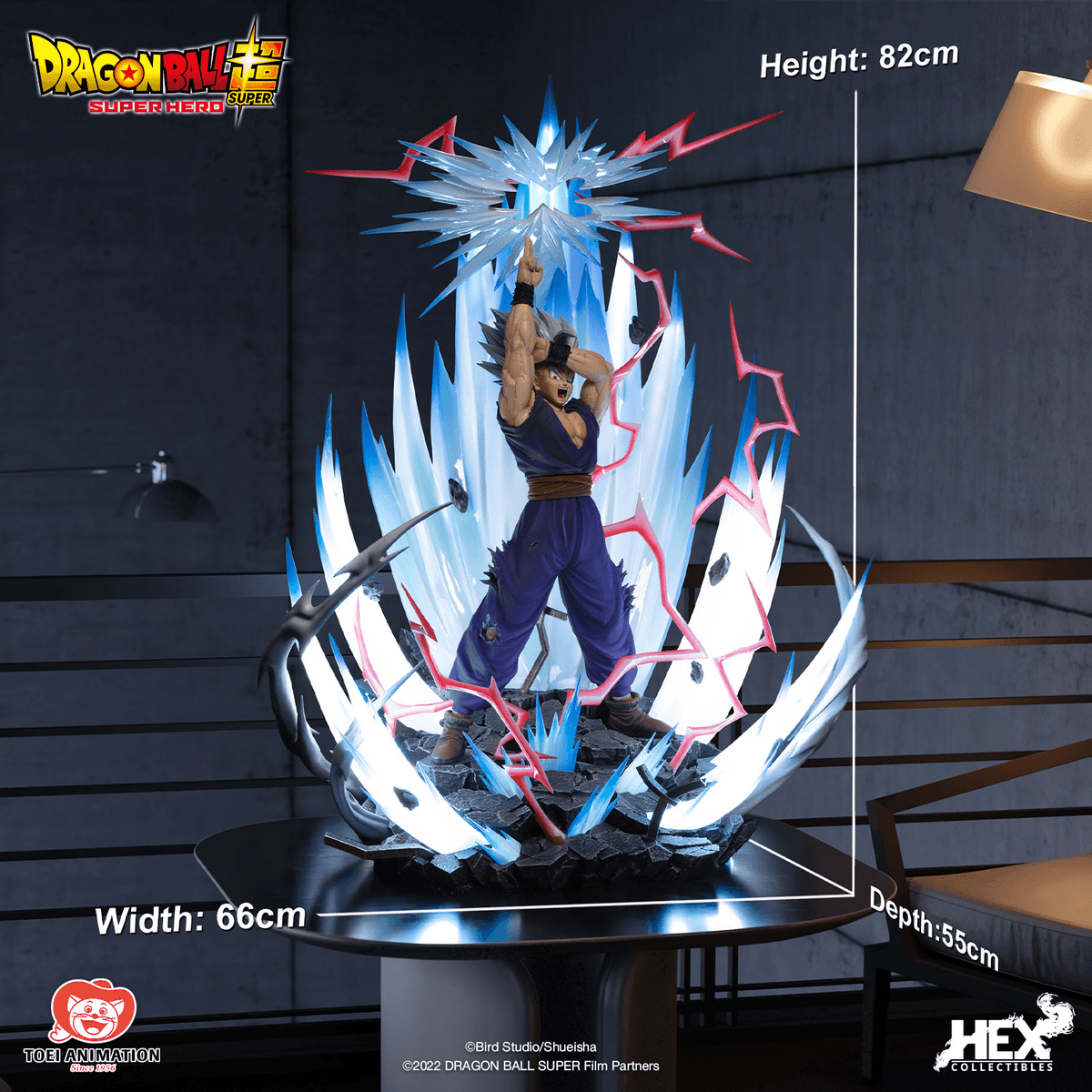 Dragon Ball Super: SUPER HERO - Son Gohan 1/4 Scale Statue