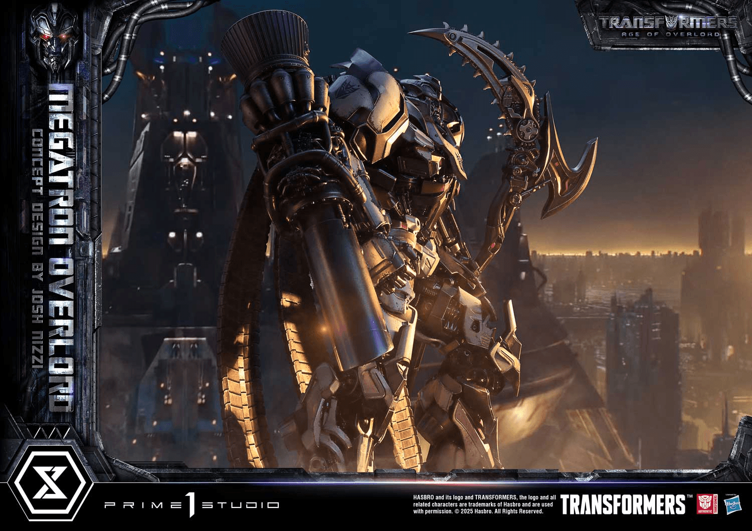 Museum Masterline Transformers Generations I Megatron Overlord (Design by Josh Nizzi) | 4582647122278
