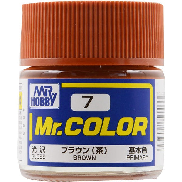 Mr Hobby Mr. Color 7 - Brown (Gloss/Primary) | 4973028716061