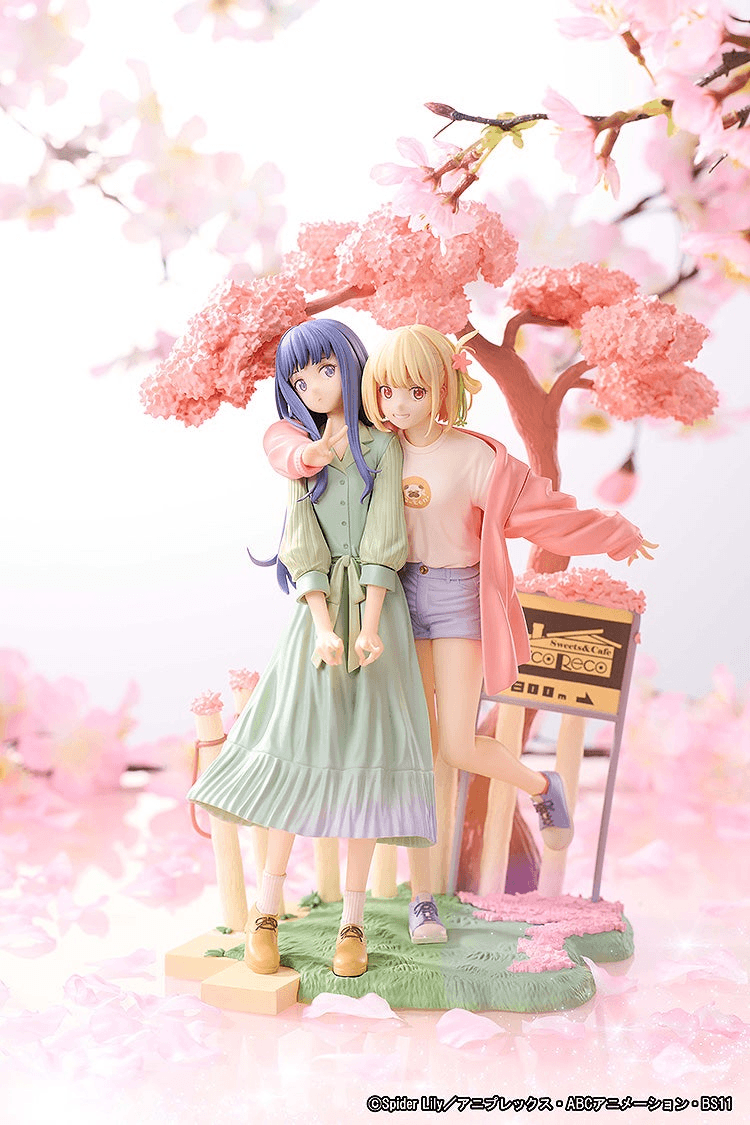 Lycoris Recoil Chisato Nishikigi & Takina Inoue Spring Ver. Non-Scale Figure | 4534530998590