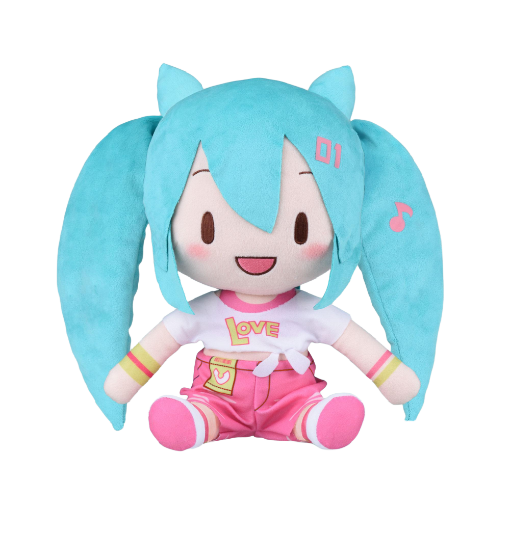 SEGA Fuwapuchi Hatsune Miku Series L Plush Hatsune Miku ~Live Cheering~ | 4580779526148